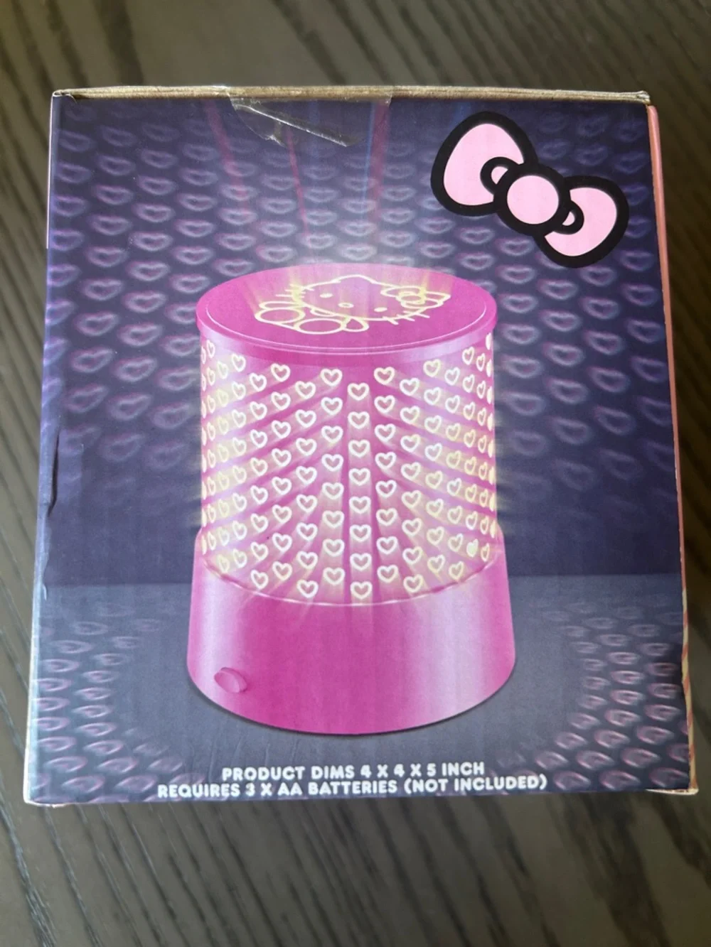 Hello Kitty Pink LED Heart Pattern Projector - Picture 3 of 3